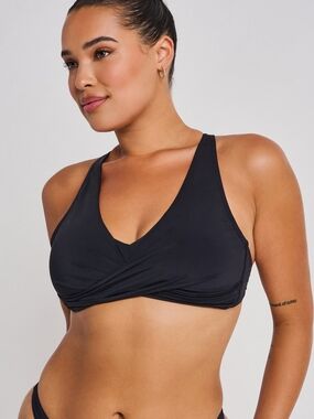 D-Cup Plunge Bikini Top